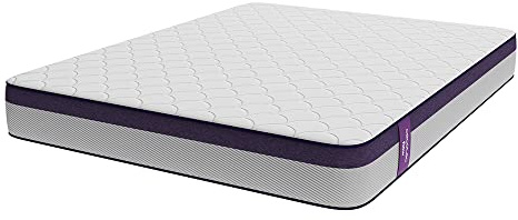 Cecotec Colchón Viscoelástico ViscoSense Flow PureVital 3900 135x190. Multicapa, Altura 25 cm, Firmeza Alta, Núcleo FoamVital, Doble Cara Dual System para Invierno y Verano