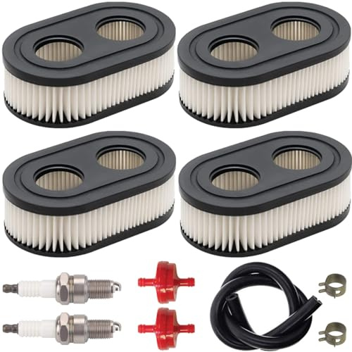 ZAMDOE 593260 Luftfilter Rasenmäher Luftfilterpatrone 798452 334404 ersetzen für Briggs & Stratton 09P00 09P702 550E 500EX 550EX 625 575EX Serie Motoren Teile 4247 5432 5432k
