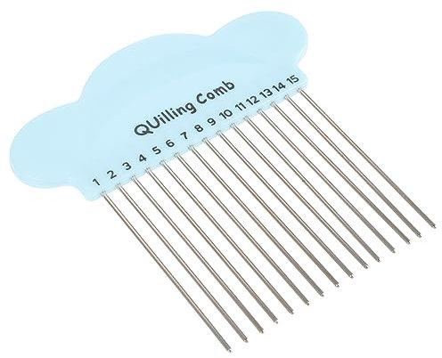 JEWEDECO Papier-Quilling-kamm Werkzeug Für Papierrollen Und Quilling-papierstreifen Leicht Zu Tragen Verwenden Für DIY-papierquilling-projekte