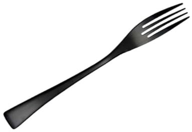 Garneck Forchetta da Cena in Acciaio Inossidabile in Stile Occidentale Nero per Ristorante Hotel Casa