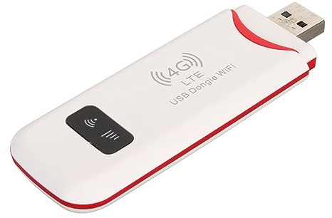Asixxsix Router Wifi, Hotspot da Viaggio 4g Usb, Plug e Play Portatile Ad Alta velocithà Fino a 10 Utenti Crittografia Wifi Wpa Wpa2 Connussione Facile Dongle Modem con Slot per Programma Simil Sim