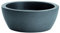 hydroflora 63001615 Vaso a Ciotola Nicoli Thetis, Diametro 40, Altezza 16 cm, Colore Antracite Opaco