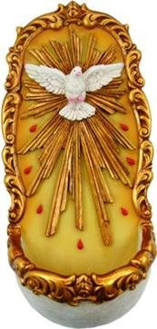 Unbekannt Heiliger Geist Weihwasserkessel Höhe 19cm