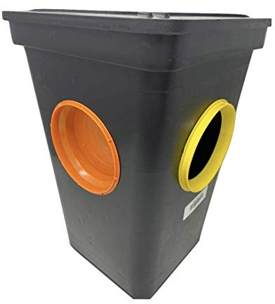 Tuf-Tite 4-Hole Distribution Box With Fittings (For 4 inch Pipe)