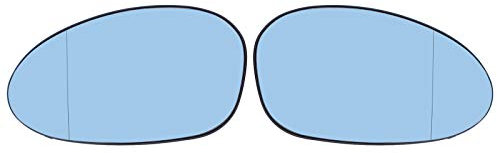Doo Engy Spiegelglas für 1er E82 E87 3er E90 E91 E92 E46 Links und Rechts Spiegelgläser Satz Blau Glas