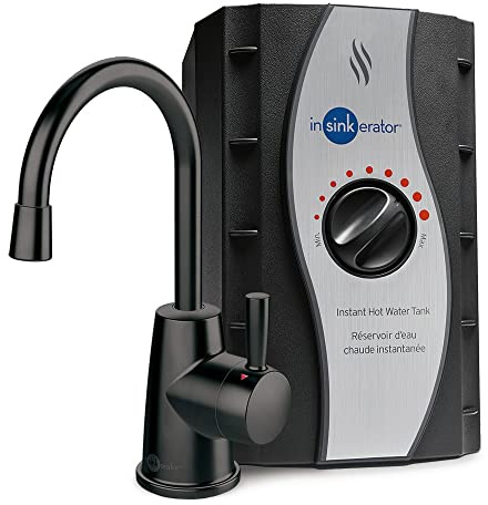 INSINKERATOR HOT250 Instant Hot Water Dispenser System, H250MBLK-SS