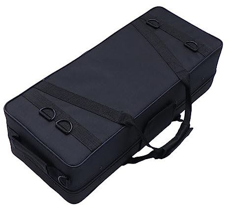 Toyvian Trompetentasche Canvas Case Tragbarer Band Aufbewahrungskoffer Trompetenrucksack Case Griff Design