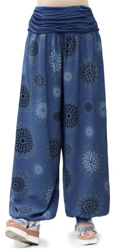 Glamexx24 Pantalon Harem Femme Décontractés Soft Sarouel Legers Sport Pants pour Yoga Pilates Hippie Fitness Danse Ete Plage