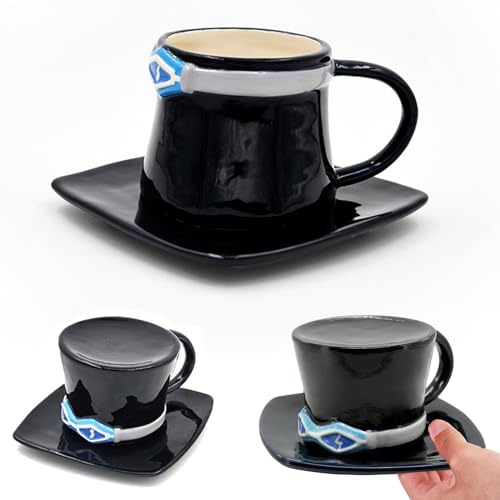 Anime kopp, kreativ keramikkopp, Sabo's Hat kaffemugg, present till födelsedag, jul, alla hjärtans dag, årsdag, mugg mugg för mjölk, kaffe, juice (Sabo)