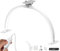 NEEWER Basics Lampe à Ongles Demi-Lune 73 cm pour Bureau, Lampe Arc Pliable 36 W pour Nail Art, Lampe LED Demi-Anneau avec Support pour téléphone, pour Maquillage, beauté, Tatouage, HM02-D
