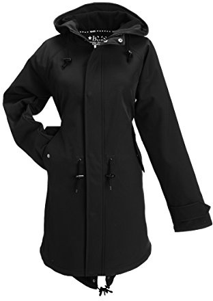 BMS HafenCity Coat SoftShell - Damenkurzmantel - schwarz - 46