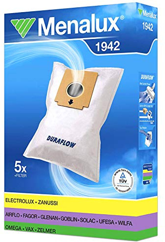 Menalux 1942 Duraflow Staubsaugerbeutel (5 Stück)