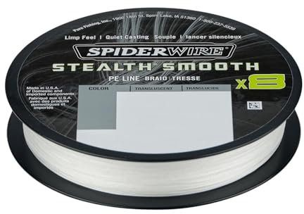 Spiderwire Stealth Smooth8 0.13mm 150M 12.7K Translucent