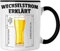 Trendation - Elektriker Geschenke für Männer Tasse Geschenk Elektriker Elektroniker Geschenkidee Sprüche (Schwarz)