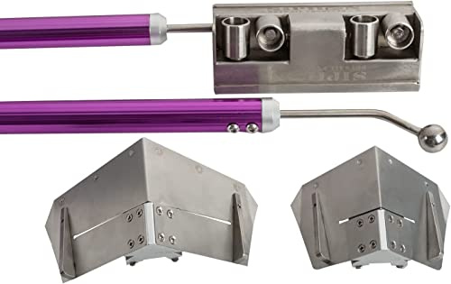 Siphon Drywall Products Eck-Finisher-Set aus Edelstahl, Eckveredelung, Glasur, Winkelkopf, dicke Verbindungen, Trockenbau-Finishing-Werkzeuge, Sheetrock Gyprock Gipskarton-Wandplatte