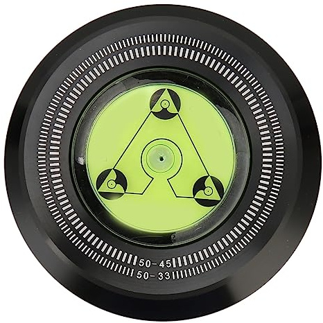Rekordviktsstabilisator, Skivspelare Disc Record Stabilizer Clamp Vibrationsdämpare Metall För LP Vinylskivspelare (Svart)