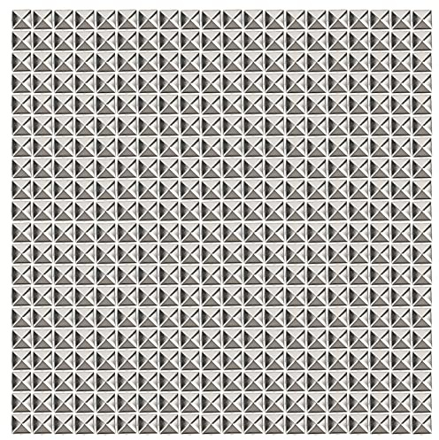 400 St Fyrkantiga Nitar, 4mm-7mm Väska Läder Kläder Nit DIY Square Spikes Spots Dubbar För Handväska Skor Bälte Smycken Dekoration(4mm-Silver)