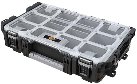 Keter ROC Pro Gear Heavy Duty verktygsförvaring 56 cm klar organisatör svart/grå
