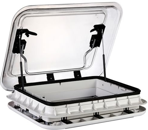 Adventurer Skylight 400 x 600mm Campervan Caravan Motorhome Roof Vent with LED