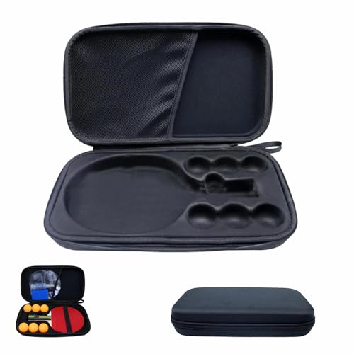 Housse Raquette Ping Pong Housse de Raquette | Sac de Raquette de Tennis de Table pour Ranger Les Raquettes et Balles de Tennis de Table