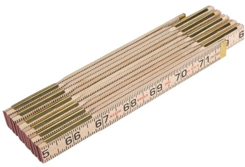 Klein Tools Wood Folding Rule, Inside Reading 900-6