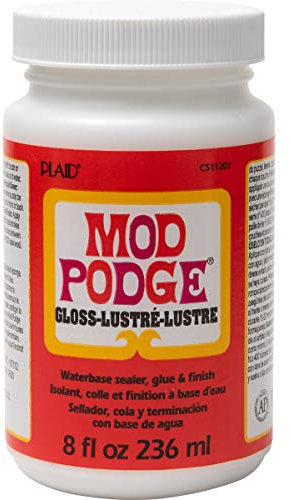 Mod Podge, Hochglanz, Klebstoff und Versiegelungslack auf Wasserbasis, CS11201, 236-ml- Flasche