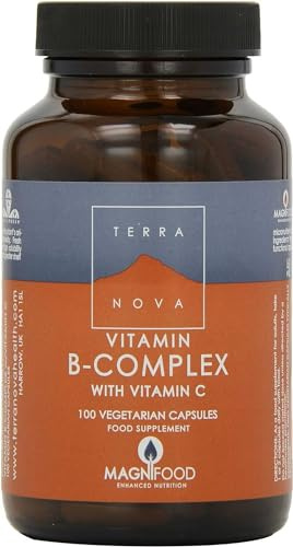 TERRANOVA B Complex With Vitamin C Capsule- 100 Vegicaps