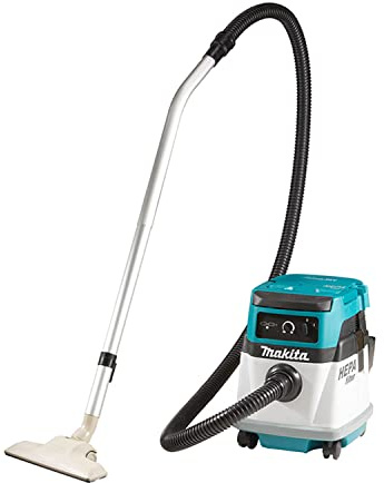 Makita DVC151LZ/1 Twin 18V (36V) Li-Ion LXT Cordless or 110V Corded L Class Dust Extractor - Batteries and Charger Not Included