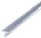 Dalsys 200cm Profilé en T 18mm Aluminium Anodisé Argent Chromé Profil de Transition