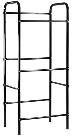 WilTec Estantería Robusta para 3 Cajas de Bebidas 50x33x116 cm, 20 kg por Nivel Estante para almacenaje de Bebidas Bodega Garaje