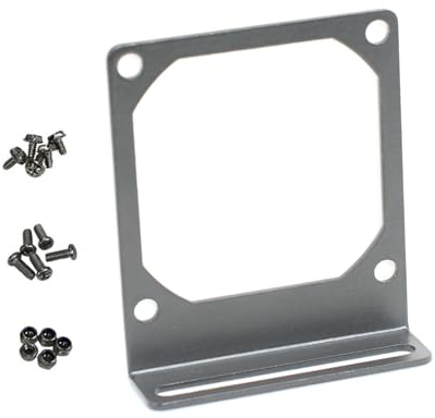 Dcaknri Supporto per Ventola da 6 Cm Memoria Overclocking Raffreddamento Staffa Montaggio per Schede Madri Computer Case Bridge 1/2/3 Fori Memoria Overclocking Raffreddamento