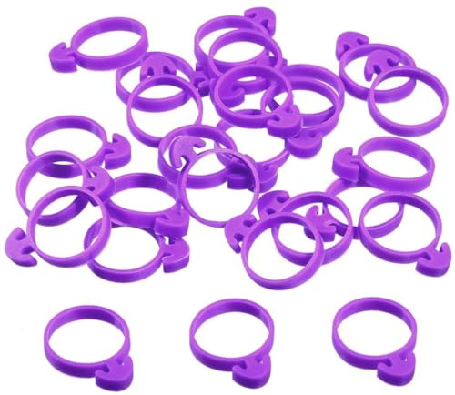 50 Pezzi Fascette per Sacchetti di Glassa Decorazione in Silicone Riutilizzabili Fascette per Sacchetti di Pasticceria Clip per Decorare Torte per Cupcake Biscotti e Pasticceria Forniture Natalizie C