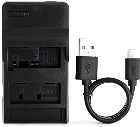 EN-EL9 USB Caricatore per Nikon D3000, D40, D40x, D5000, D60 Fotocamera e Altro