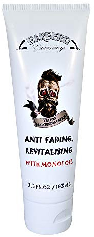 Barbero Natural Tattoo Cream with Monoi Oil 3.5 Ounces