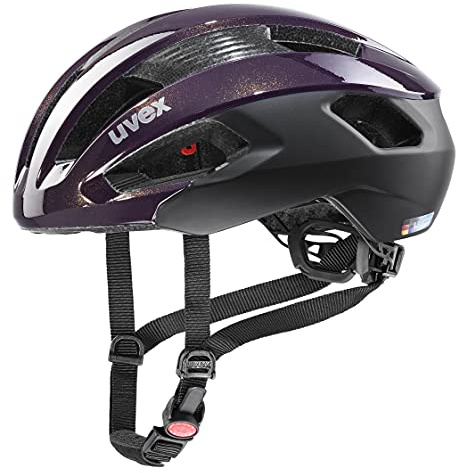 uvex Rise cc Fahrradhelm, Prestige - Black, 52-56 cm