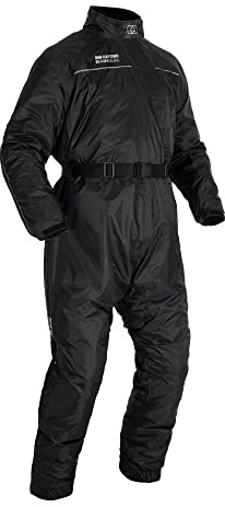 Oxford Produkte Rainseal Oversuit Nasswetter-Motorradanzug, Schwarz, 4XL