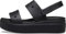 Crocs Brooklyn 4u, Sandalias Mujer, Negro, 37/38 EU
