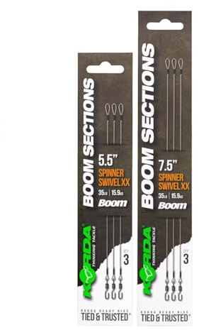 Korda Booms Spinner Swivel XX - 3 Karpfenrigs