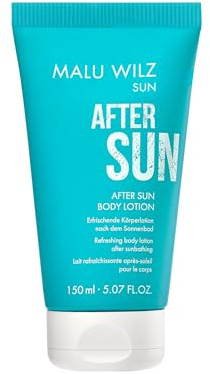 Malu Wilz After Sun Body Lotion kvinnor 150 ml I solskydd & hudvård I Mjuk kroppsvård efter solbad I med aloe vera extrakt för stressad hud I Vegan