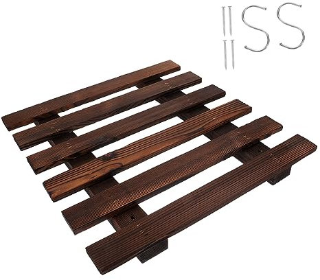 BESPORTBLE Supporto Per Piante A Scala Montaggio A Parete in Legno Per Decorazioni Da Balcone