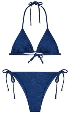EMPORIO ARMANI Bikini Triangolo Triangolo+Brasiliana Donna Blu M