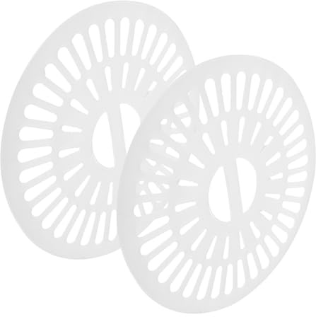 LIFKOME 2 Pezzi Coperchio Sicurezza Centrifuga Lavatrice Diametro 27 Cm, Accessorio Sostituzione Tappo Asciugatrice e Centrifuga, Copertura Antivibrazione per Elettrodomestici