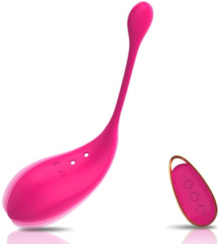 Ohlinna Wireless Remote Control Vibration Egg 12 Vibration Modes Discreet Silent Wearable Vibrator Waterproof Silicone USB Rechargeable Suitable for Couples and Personal Sex Toys