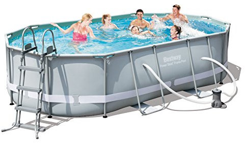 1 PZ Di PISCINA OVALE C-TELPOMPA 488X305X107 56448