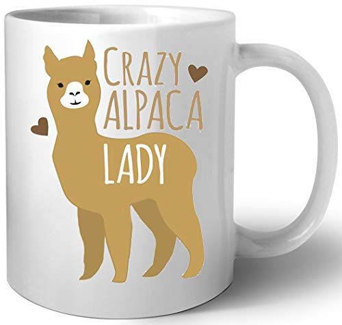 Galna Alpacka Dam Keramikkopp Ceramic Mug