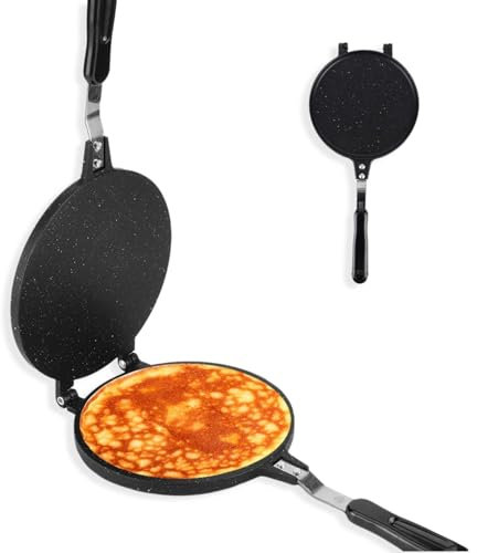 Máquina para hacer gofres, cono de helado, aluminio, antiadherente, rollos de huevo, sartén, tortilla, pan, panqueques