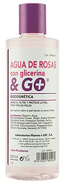 Agua Rosas + Glicerina & Go - Pharma & Go - 250 ml