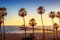 adrium AluVerbund-Bild 120 x 80 cm: Manhattan Beach Pier bei Sunset, Los Angeles, Kalifornien (83471179)