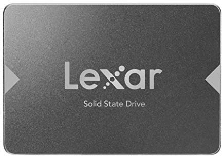 Lexar 2TB NS100 SSD 2.5” SATA III Internal Solid State Drive, Up to 550MB/s Read, Gray (LNS100-2TRBNA)