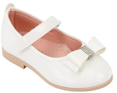 Flower Girls Patent Mary Janes Dress Shoes Communion Flat Birthday Wedding Footwear